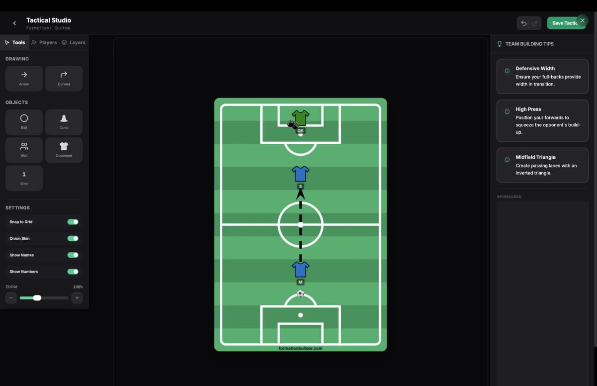 Interactive Tactical Board